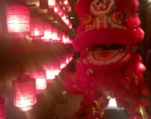 Pak Mei lion dance troupe danced through Hutong for Chinese New Year!