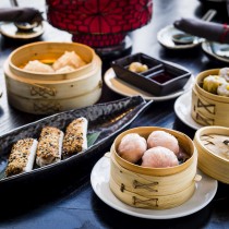 The full dim sum menu is available at lunchtime at Hutong