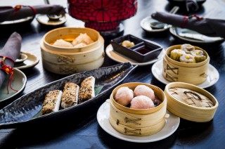 The full dim sum menu is available at lunchtime at Hutong